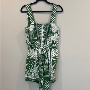 Farm Rio Tropical Green Women’s Romper